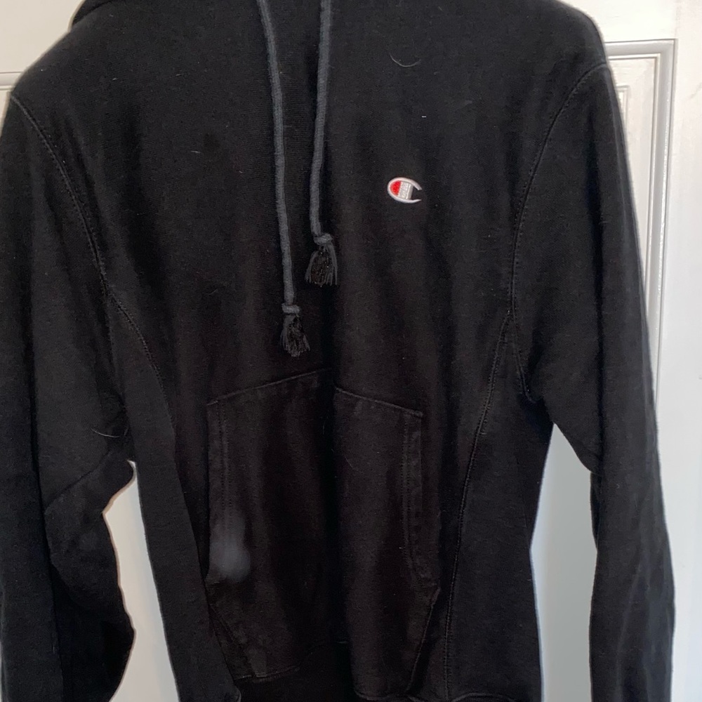 Champion Reverse Weave, black size small lightly worn